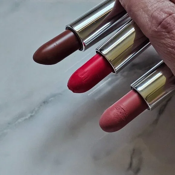 MARC JACOBS Lip Creme Lot-Slow Burn, So Sofia, J'Adore, Understudy